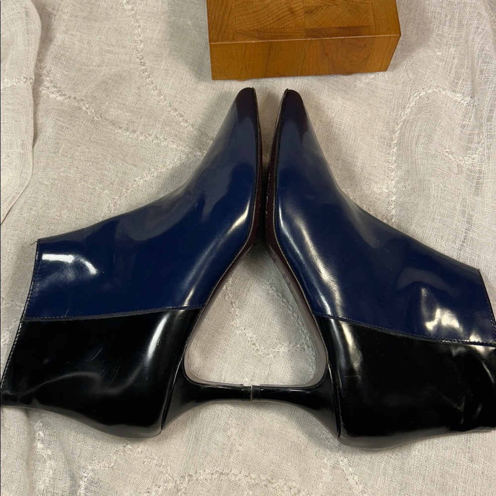 Tipe E Tacchi leather kitty heel made in Italy - Picture 10 of 16